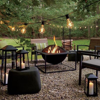 20' Vintage Edison Bulb Outdoor String Lights - image 9 of 10