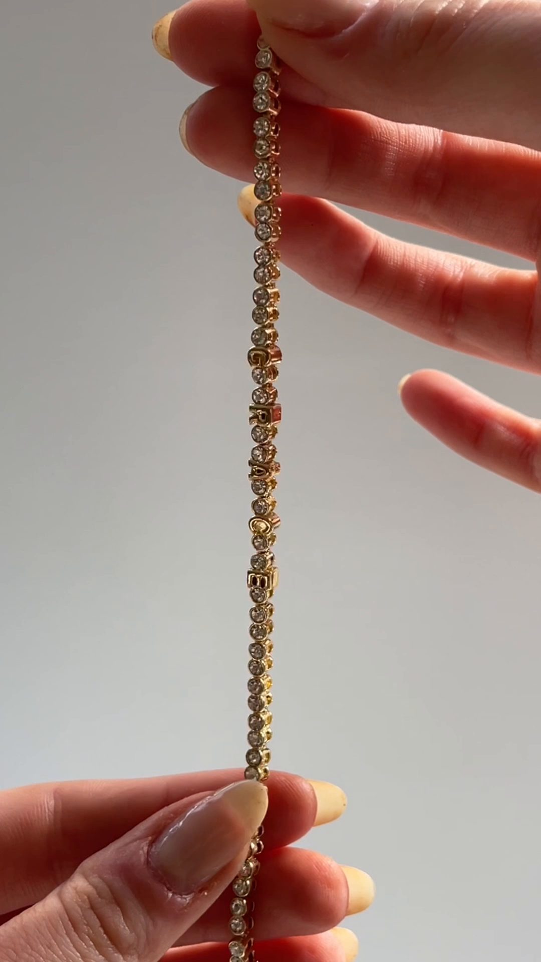 Amalie Custom Tennis Bracelet - Bezel
