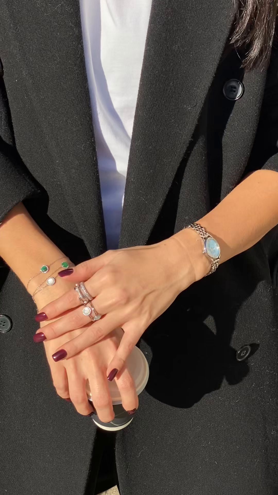 DW Audrey Semi-precious 52 Silver