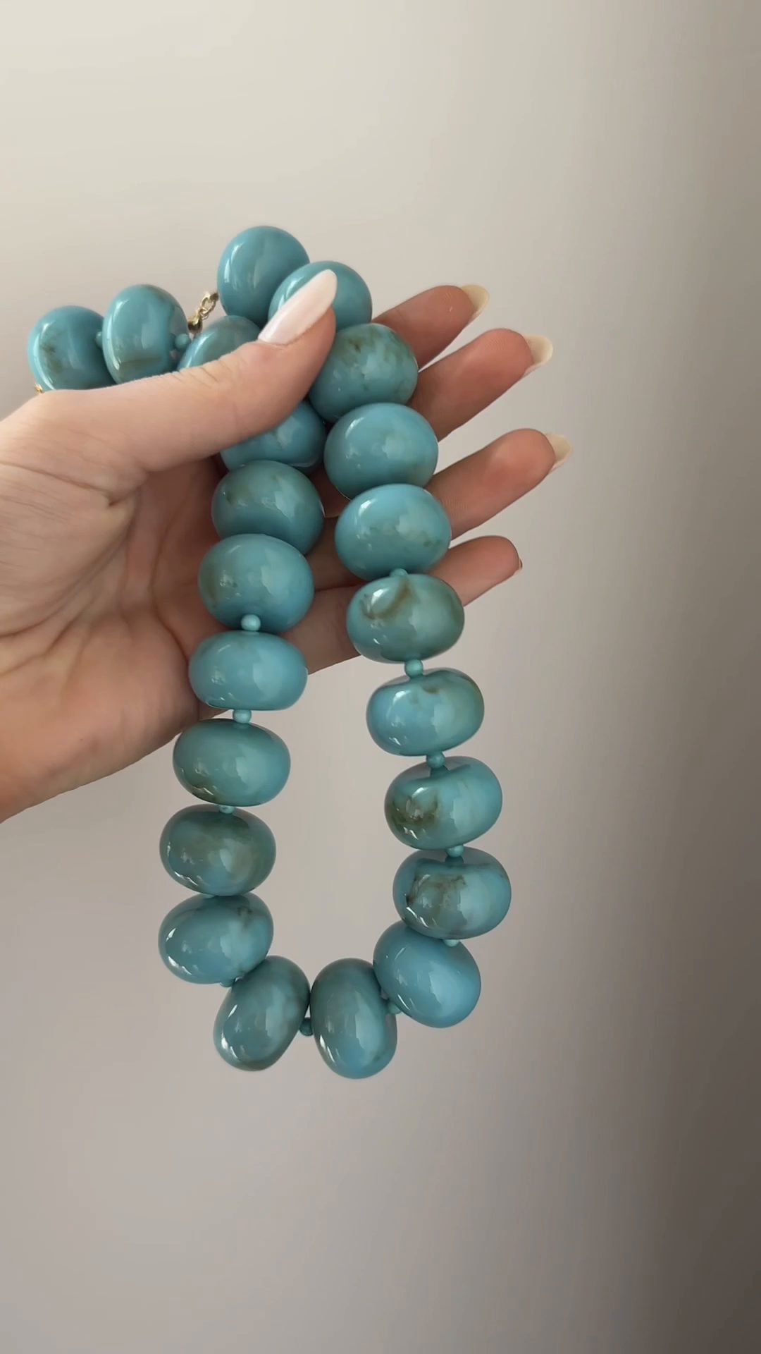 Joan Semi-Precious Necklace - Turquoise