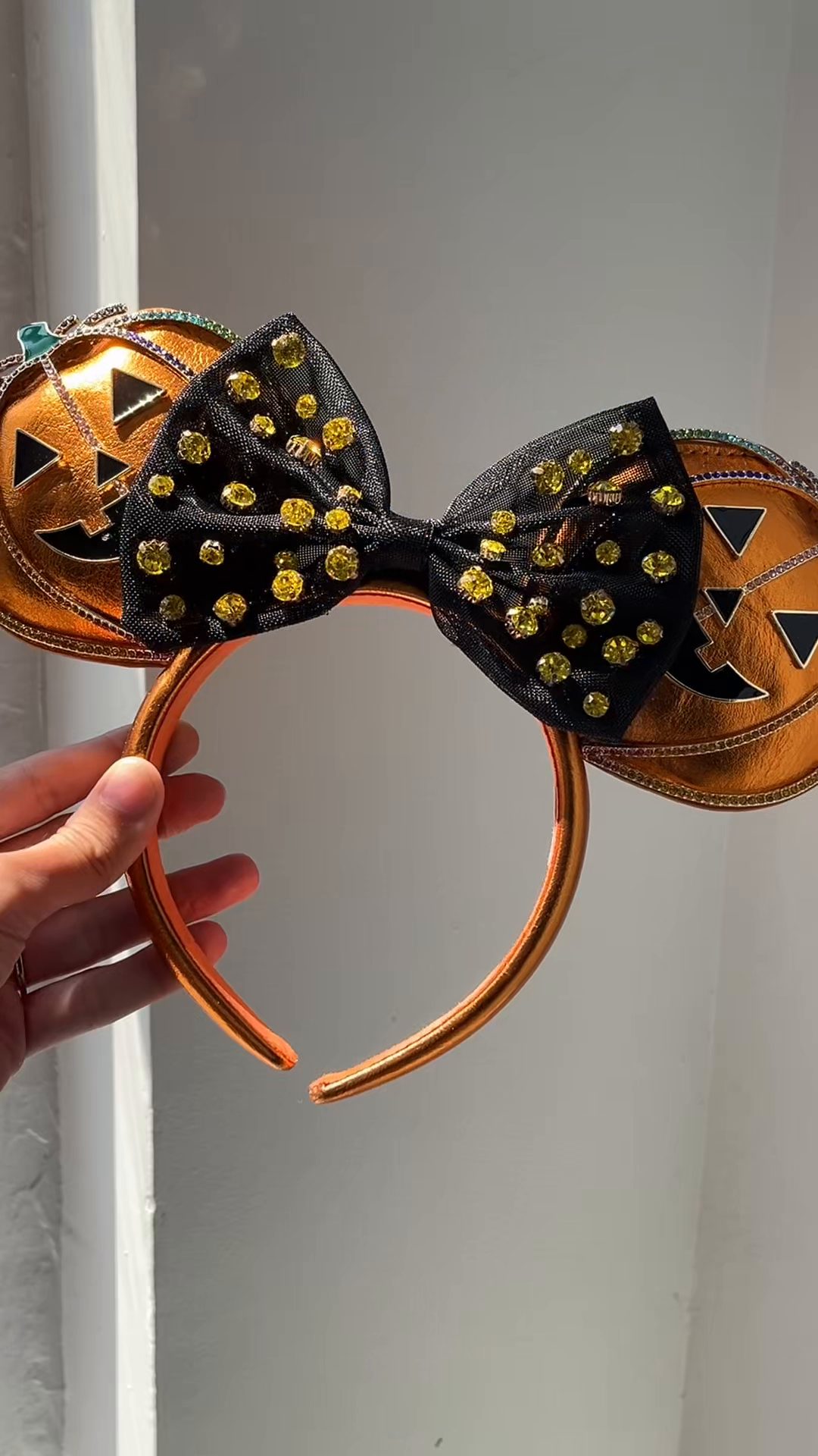 Disney Minnie Mouse Pumpkin Ears Headband - Disney Minnie Mouse Pumpkin Ears